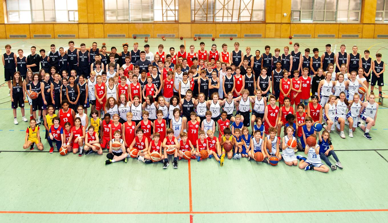 Vereinsfoto Vienna United – Integrationsprojekt Basketball